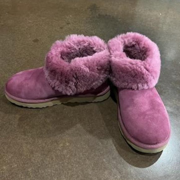 Ugg Boots Ladies Magenta size 7 - Picture 5 of 8